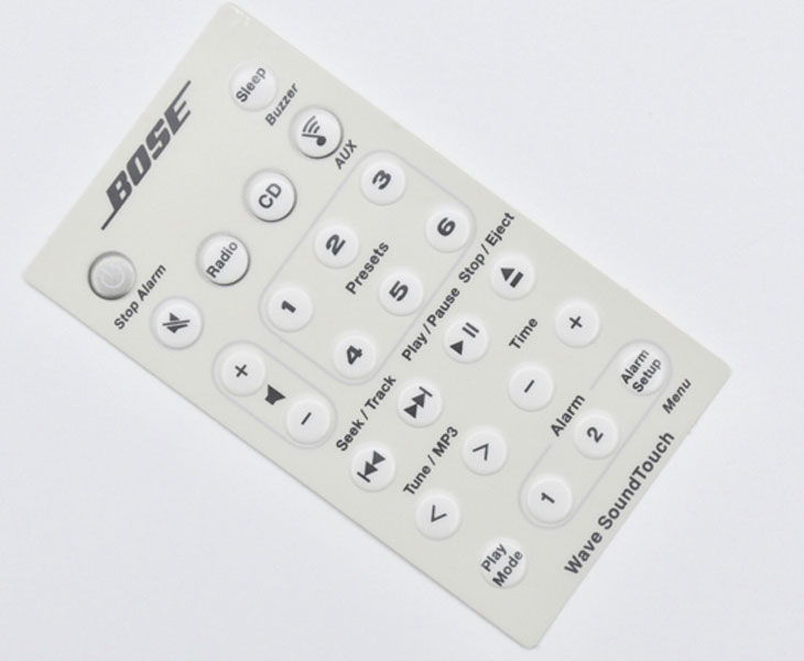 'Stars' in the Dark Night-Light Guide Membrane Switch