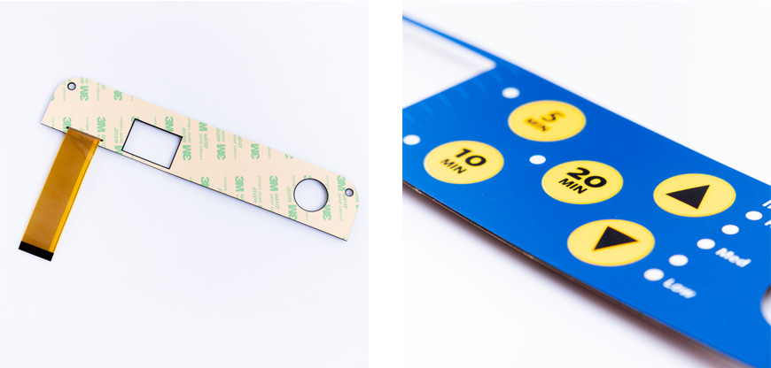 Selective Texturing Membrane Switch: Enhancing User Interfaces